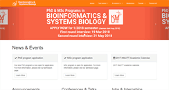 Desktop Screenshot of bioinformatics.kmutt.ac.th